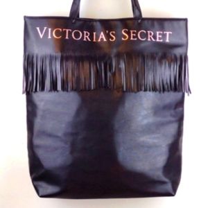 Victoria's Secret Signature Cropped Fringe Tote